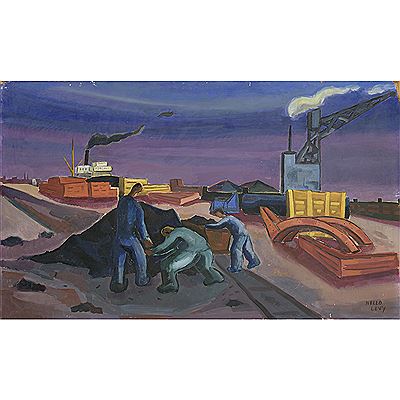 Sample artwork by Nello Levy (1921 - 1992), known for painting - View similar artists and auction records