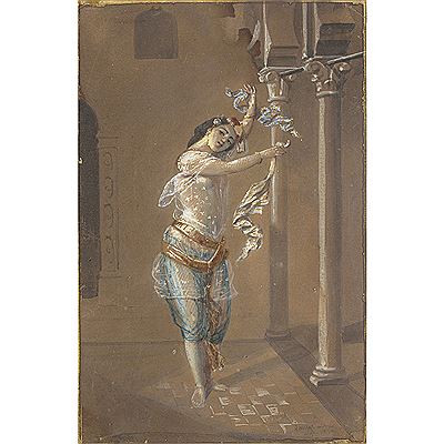 DANSEUSE ORIENTALE by Lauret Aine - Auction record, sale price, and art valuation. Compare with similar artists and explore comparable artworks.
