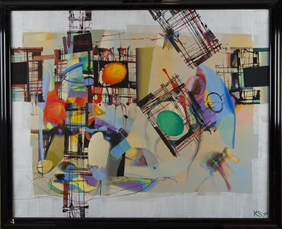 Sample artwork by Serge Kasabian (Born 1951), known for painting - View similar artists and auction records