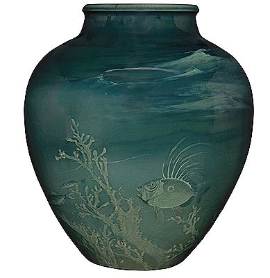 Sea Scene vase by William Purcell McDonald - Auction record, sale price, and art valuation. Compare with similar artists and explore comparable artworks.
