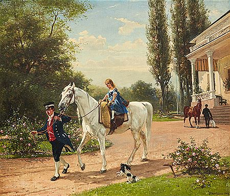 Riding lesson