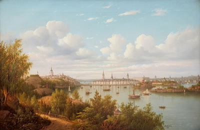 View of Stockholm inlet
