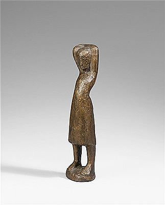 UNTITLED (STEHENDE, DIE ARME HINTER DEM KOPF VERSCHRÄNKT)