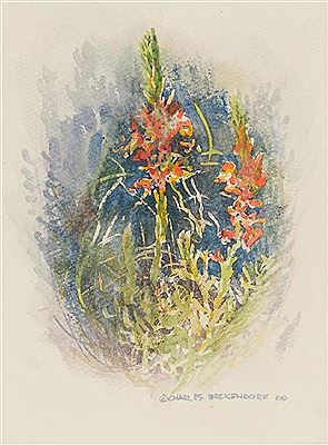 Floral Still Life by Charles Beckendorf - Auction record, sale price, and art valuation. Compare with similar artists and explore comparable artworks.