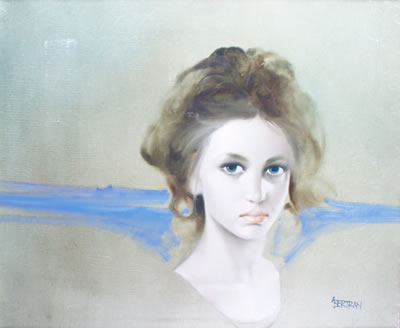 PORTRAIT DE JEUNE FEMME by Bertran - Auction record, sale price, and art valuation. Compare with similar artists and explore comparable artworks.