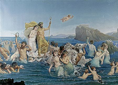 Sample artwork by Alexandre Desgoffe (1805 - 1882), known for plein-aire historical landscape painting, drawing, mural decorations - View similar artists and auction records