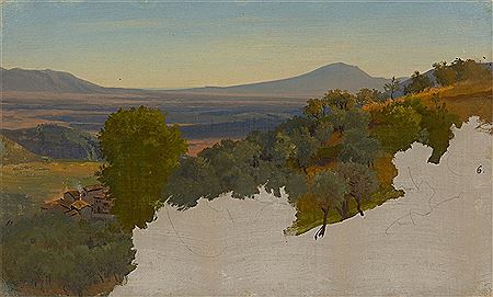 „Blick von der Casa Baldi auf den Monte Artemisio“ by Albert Franz Venus - Auction record, sale price, and art valuation. Compare with similar artists and explore comparable artworks.