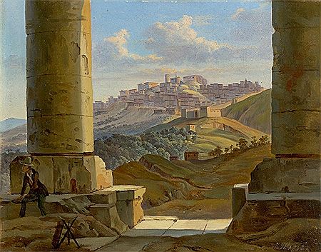 Sizilianische Landschaft by Michael Wentzel - Auction record, sale price, and art valuation. Compare with similar artists and explore comparable artworks.