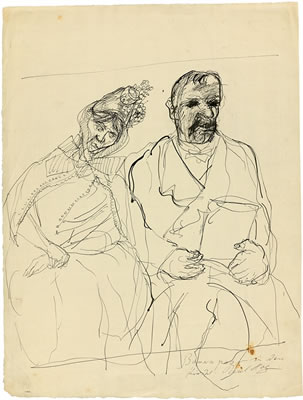 "Bauernpaar in der Kirche" by Paul Holz - Auction record, sale price, and art valuation. Compare with similar artists and explore comparable artworks.