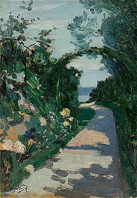 Sample artwork by Hugo Vogel (1855 - 1934), known for landscape paintings - View similar artists and auction records
