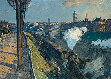 Sample artwork by Ulrich Hubner (1872 - 1932), known for maritime themed painting - View similar artists and auction records