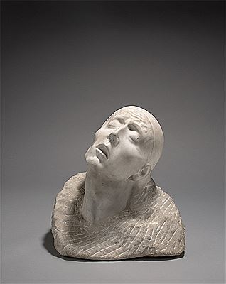 "Kopf eines Trauernden" by Fritz Huf - Auction record, sale price, and art valuation. Compare with similar artists and explore comparable artworks.