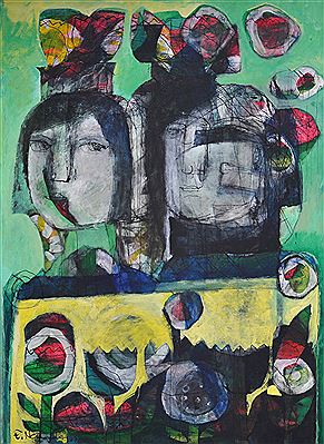 Slunce vysoko by Ewa Nemoudry - Auction record, sale price, and art valuation. Compare with similar artists and explore comparable artworks.