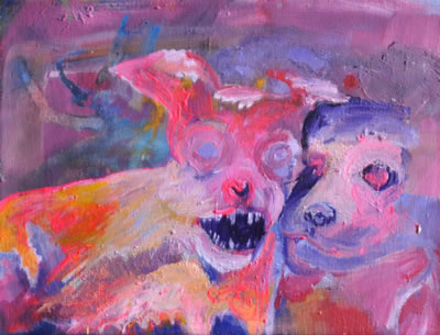 Sample artwork by Anna Langova (Born 1995), known for painting - View similar artists and auction records