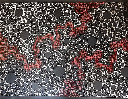 Sample artwork by Tammy Matthews (Born 1962), known for aboriginal art - View similar artists and auction records