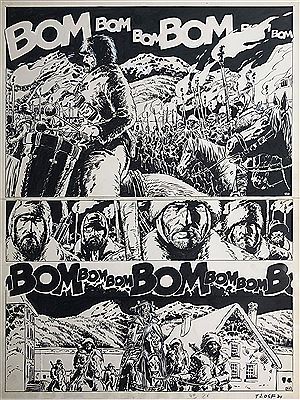 Simon du Fleuve Planche 31 de l'album La balade de cheveu rouge édité en 1981