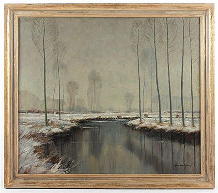 "Winterliche Landschaft am Niederrhein"