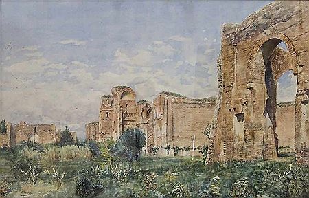 A ruin landscape