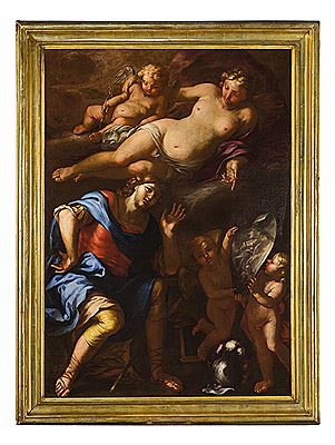 Scena mitologica by Giuseppe Diamantini - Auction record, sale price, and art valuation. Compare with similar artists and explore comparable artworks.