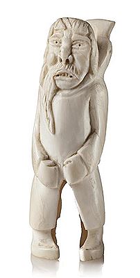 Standing Figure with Half-Beard