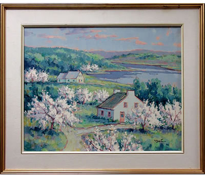 DU PRINTEMPS DANS LES POMMIERS by Gilbert Breton - Auction record, sale price, and art valuation. Compare with similar artists and explore comparable artworks.