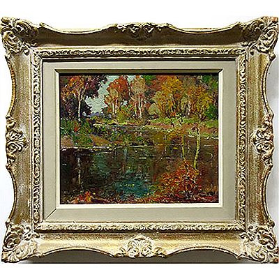 UNTITLED (POND STUDY)