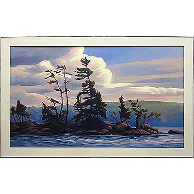 Sample artwork by Gerald Sevier (Born 1934), known for painting - View similar artists and auction records