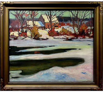 UNTITLED (SPRING THAW - OLD MILL)