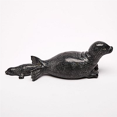 Sample artwork by Turataga Ragee (Born 1963), known for inuit art - View similar artists and auction records