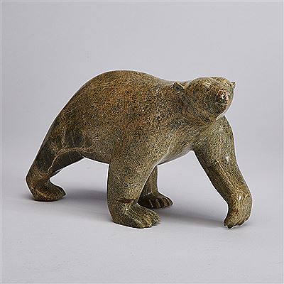 POLAR BEAR by Tommy Takpanie Sr - Auction record, sale price, and art valuation. Compare with similar artists and explore comparable artworks.