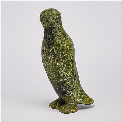 SEATED BIRD by Anirnik Oshuitoq - Auction record, sale price, and art valuation. Compare with similar artists and explore comparable artworks.