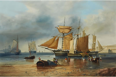 MOORED AT LAST by Robert Moore - Auction record, sale price, and art valuation. Compare with similar artists and explore comparable artworks.