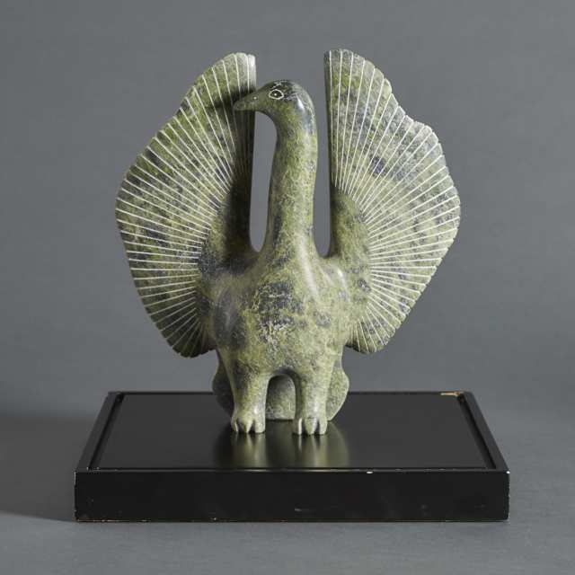 BIRD WITH UPSWEPT WINGS