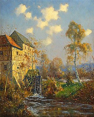 Landschaft by Hans Greinke - Auction record, sale price, and art valuation. Compare with similar artists and explore comparable artworks.