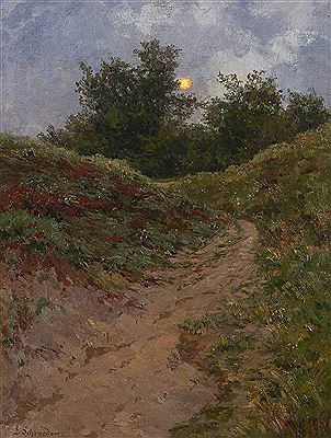 "Mondaufgang in den Dünen"