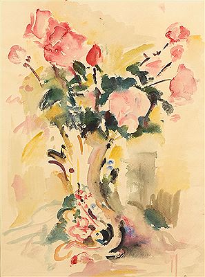 "Blumenstück in Vase"