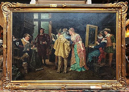 "Admirers of Art" by Marten Eskil Winge - Auction record, sale price, and art valuation. Compare with similar artists and explore comparable artworks.