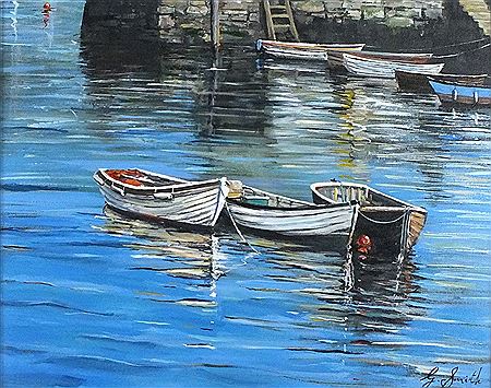 Boats at Rest, Mevagissey