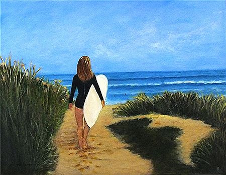 Heading for the Surf