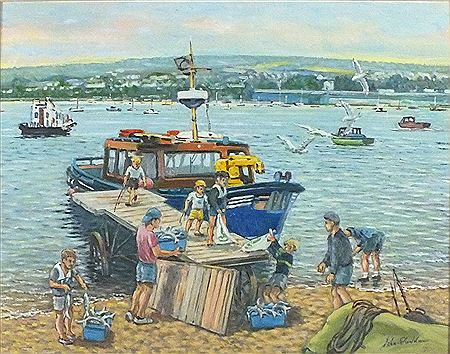 Back from Fishing, Teignmouth