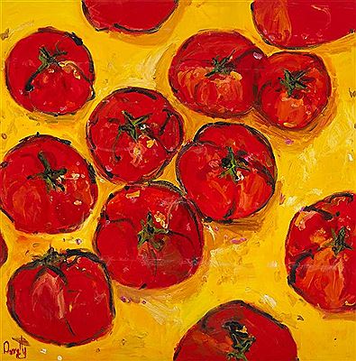 TOMATOES by Deborah Donnelly - Auction record, sale price, and art valuation. Compare with similar artists and explore comparable artworks.
