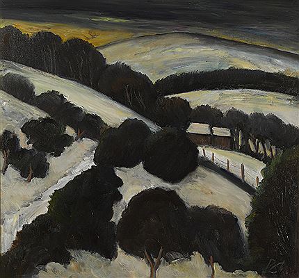 Sample artwork by Peter Collins (Born 1935), known for painting - View similar artists and auction records