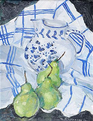 STILL LIFE WITH JUG AND PEARS, 2002