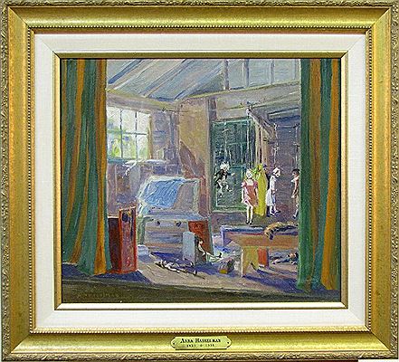 Marionette Workshop by Anna Hasselman - Auction record, sale price, and art valuation. Compare with similar artists and explore comparable artworks.
