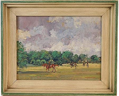 "Landscape with Equestrians"