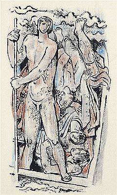 Charon fährt die Verstorbenen über den Fluss Styx in den Hades.