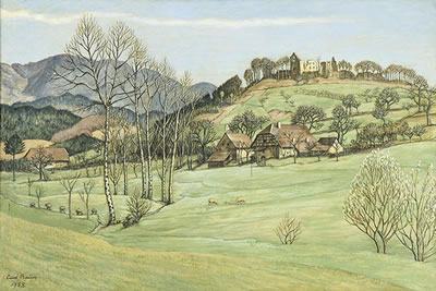 Sample artwork by Carl Baum (1892 - 1966), known for painting, graphic art, and sculpture - View similar artists and auction records