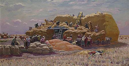 Harvest at the Kolkhoz