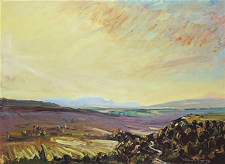 Cape Sunset from Waterkloof Farm, South Africa by Philip Niel Erskine - Auction record, sale price, and art valuation. Compare with similar artists and explore comparable artworks.