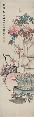 FLOWERS IN VESSELS